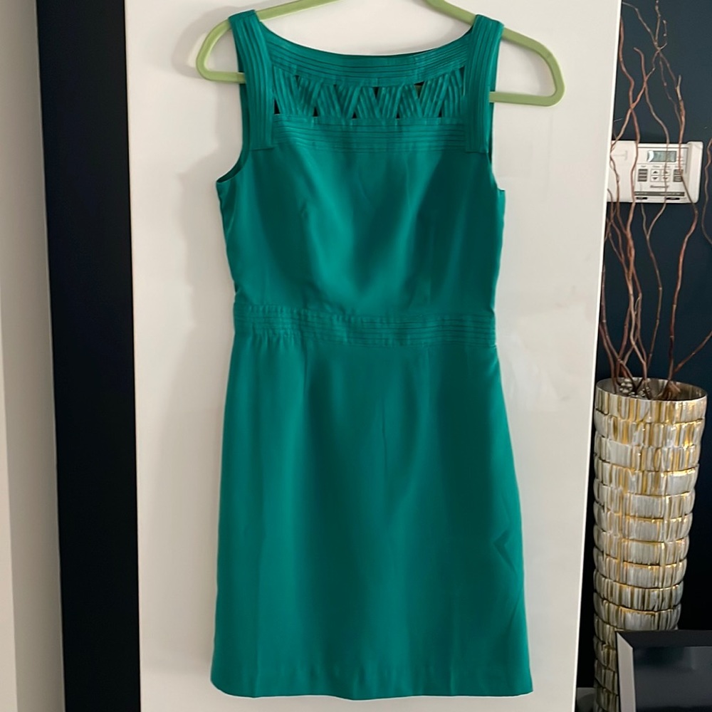 NWT Banana Republic Green Dress Size 2P Petite